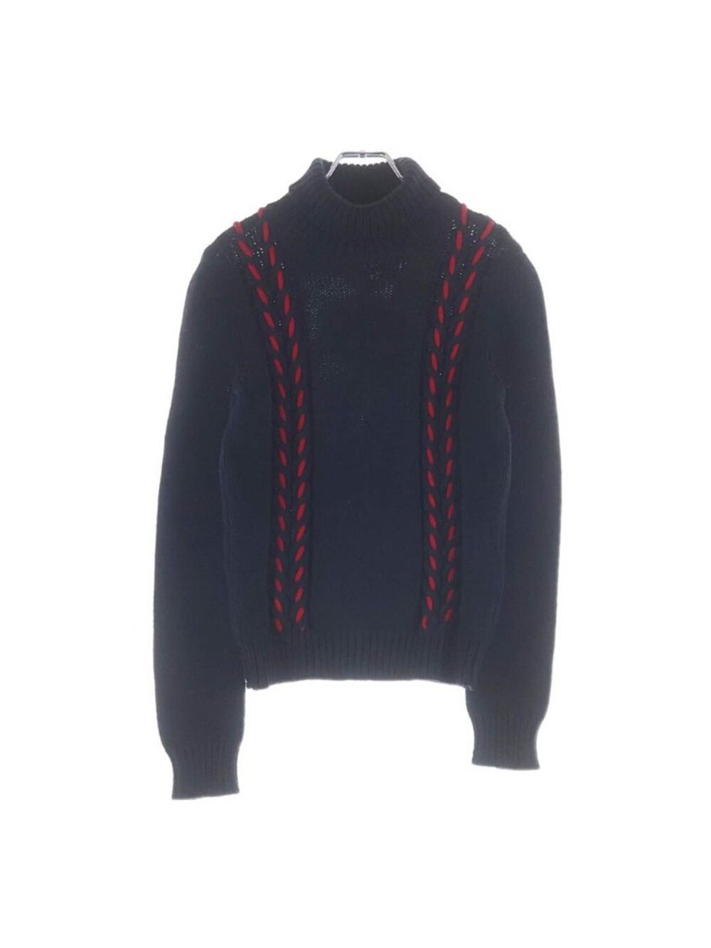 Celine Stitch Sweater Black
